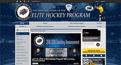 Desktop Screenshot of ctwolfpackhockey.com