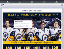 Tablet Screenshot of ctwolfpackhockey.com
